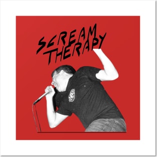 Scream Therapy Screamer Posters and Art